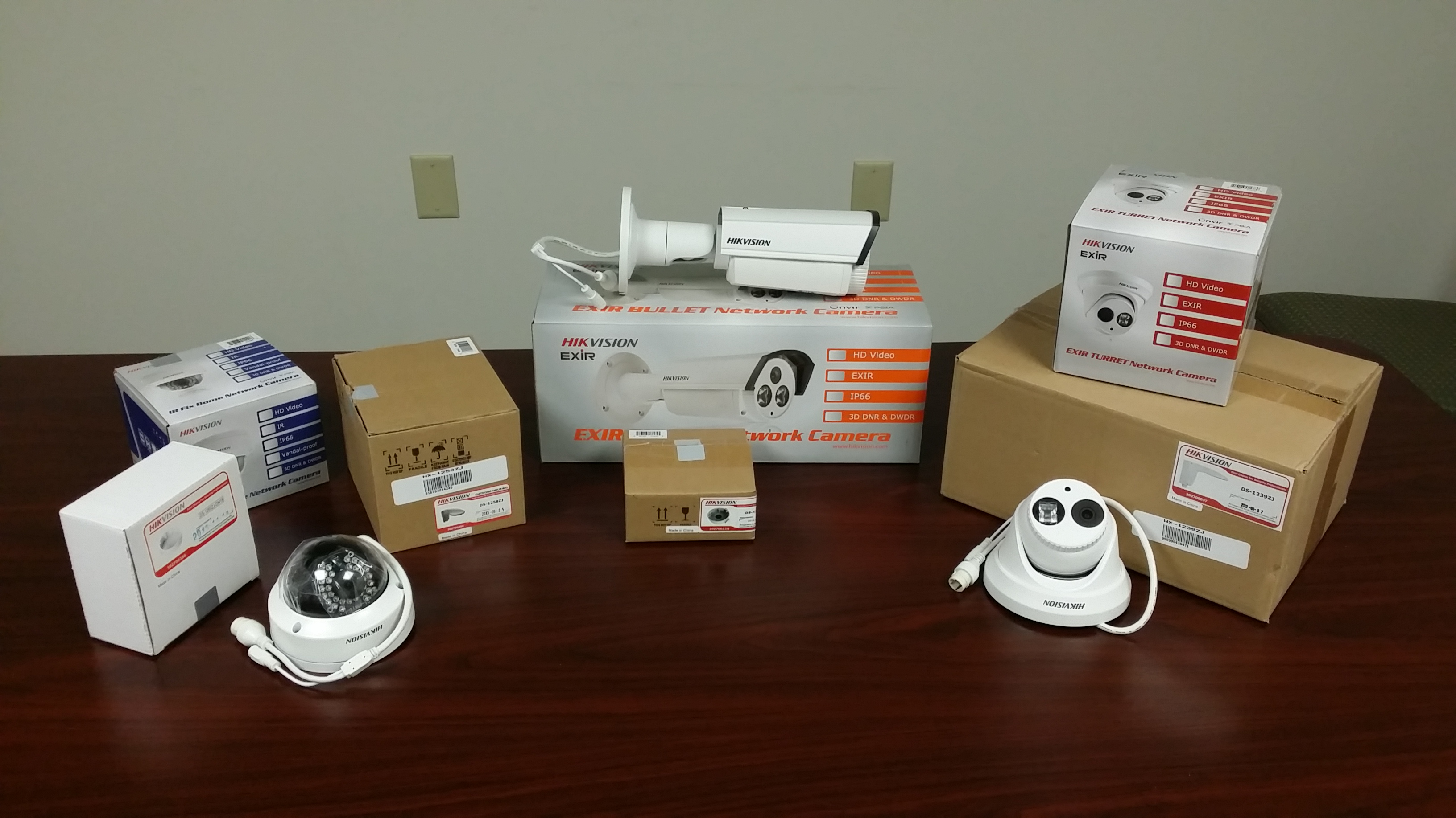 Various Hikvision Mounts