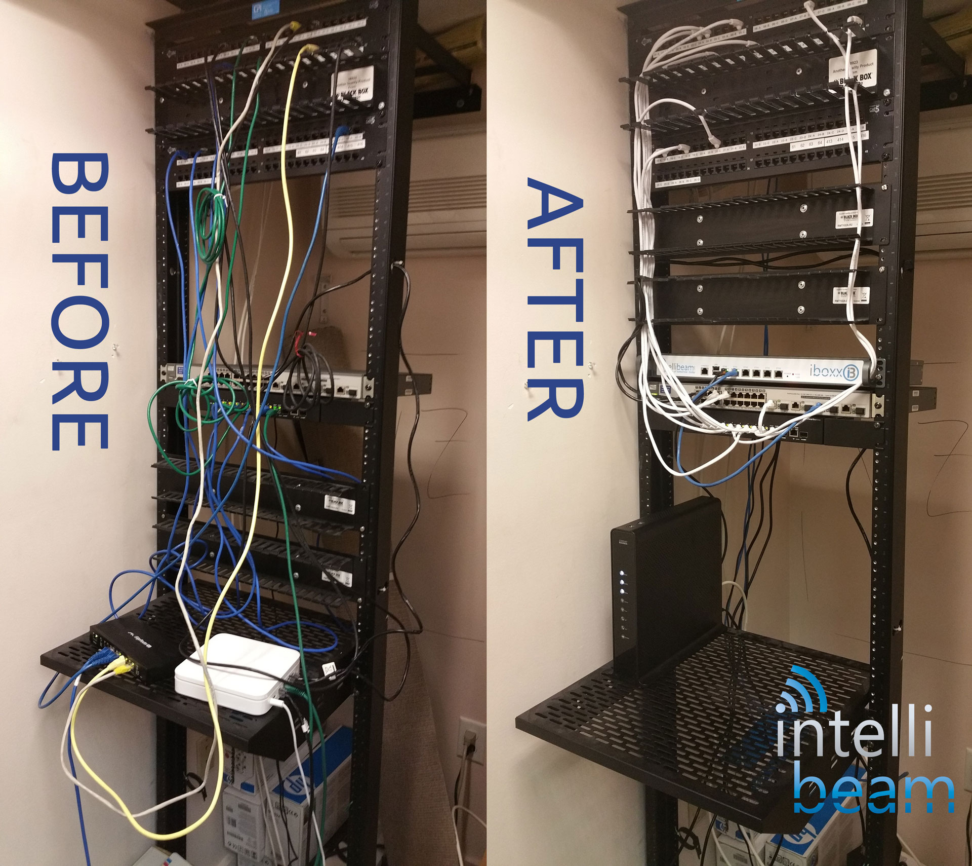 Before & After Intellibeam