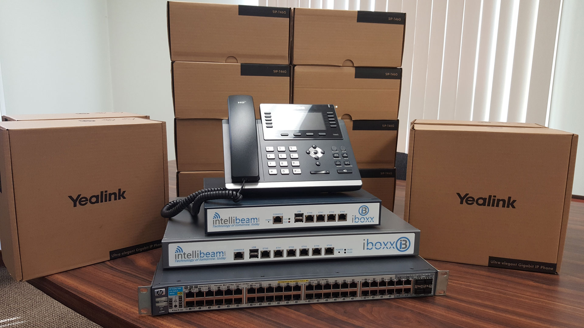 VoIP and Iboxx deployments…