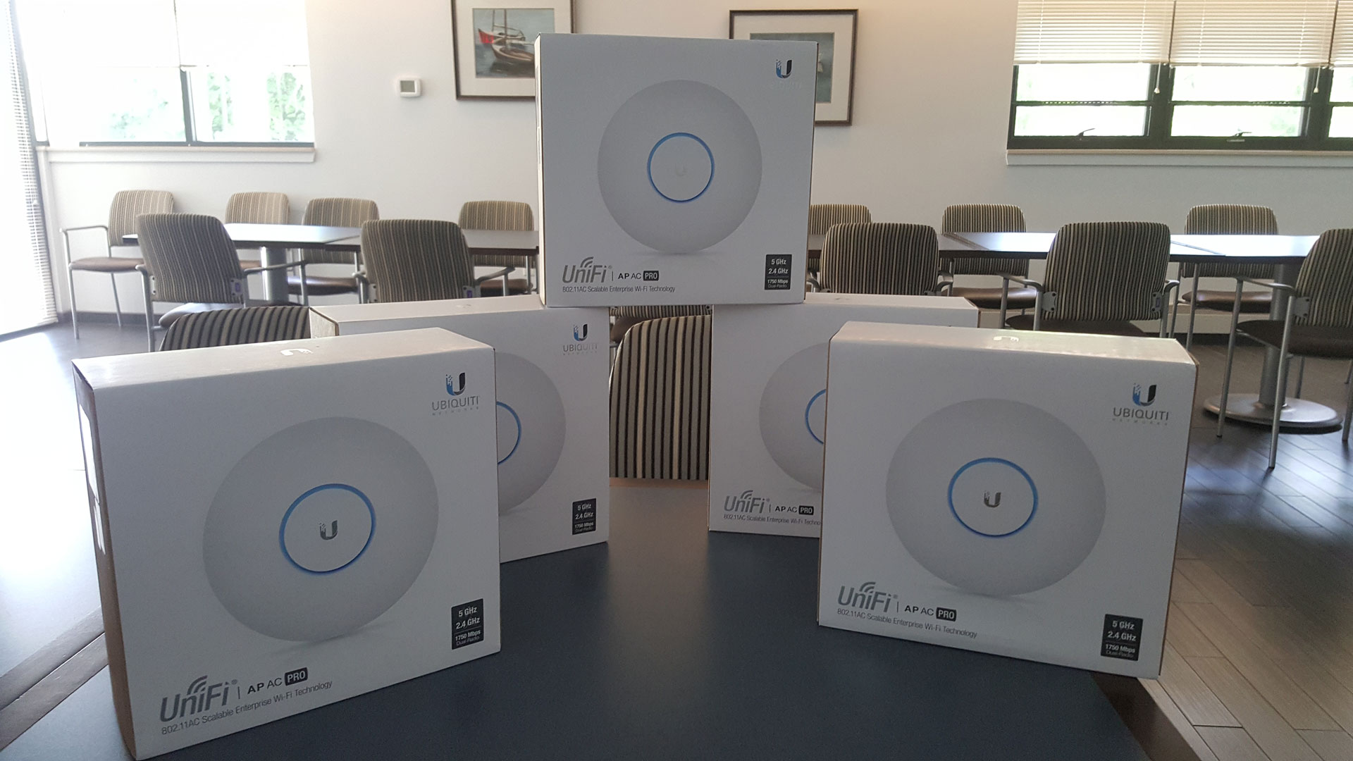 Ubiquiti UniFi wireless access points…