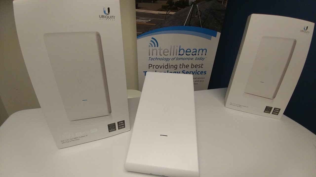 Ubiquiti UniFi AC Mesh unboxing videos…