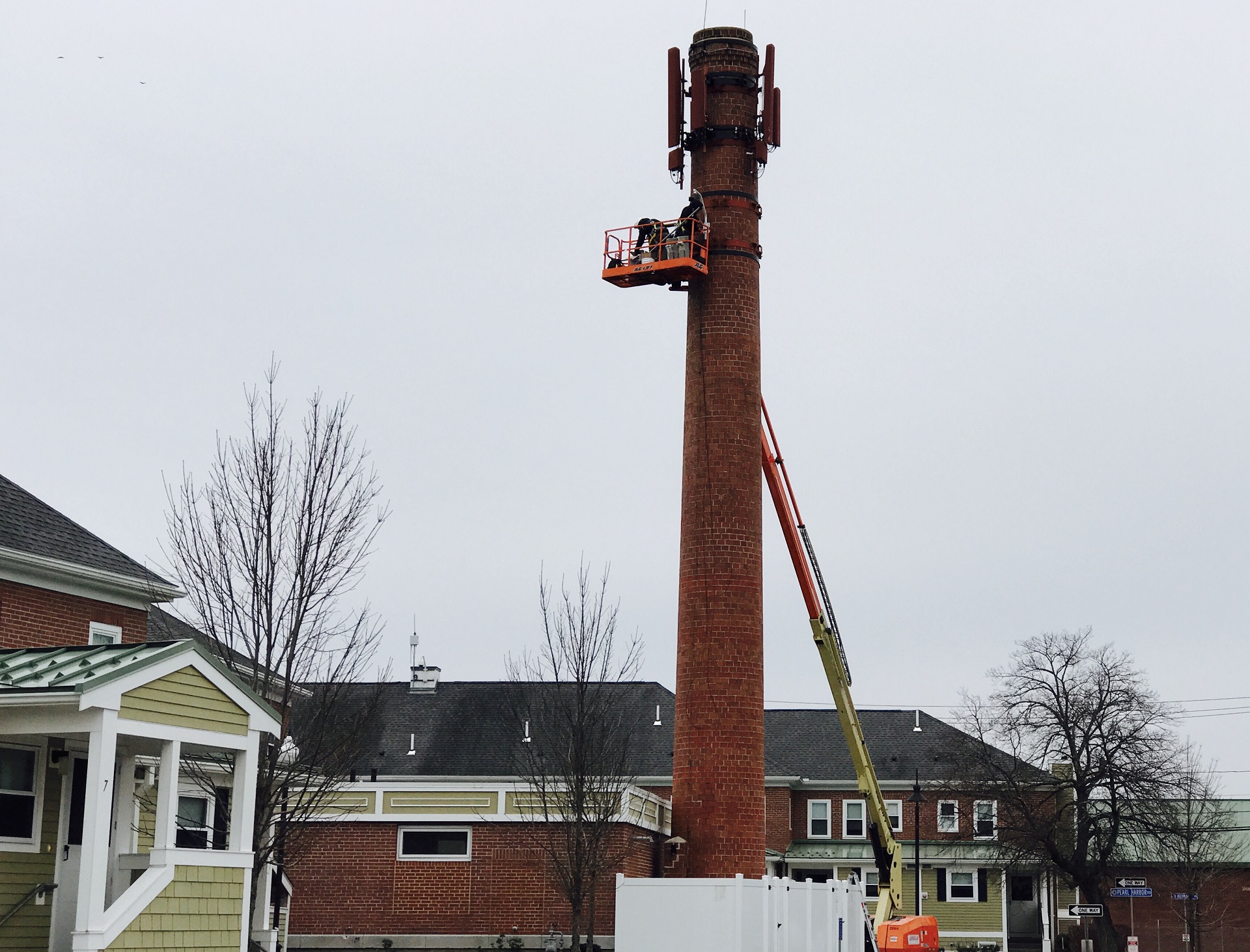 Tower work in New England…